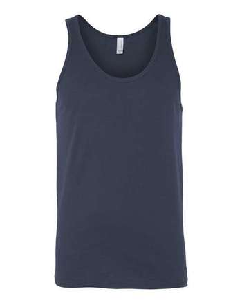 Photo of Unisex Jersey Tank - BELLA + CANVAS - Navy - view 3