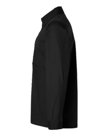 Photo of Unisex Framework Ripstop Woven Workshirt - Harriton - Black - view 1
