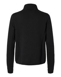 Photo of Women's Aspen Herringbone Fleece Full-Zip - North End - Black - view 2