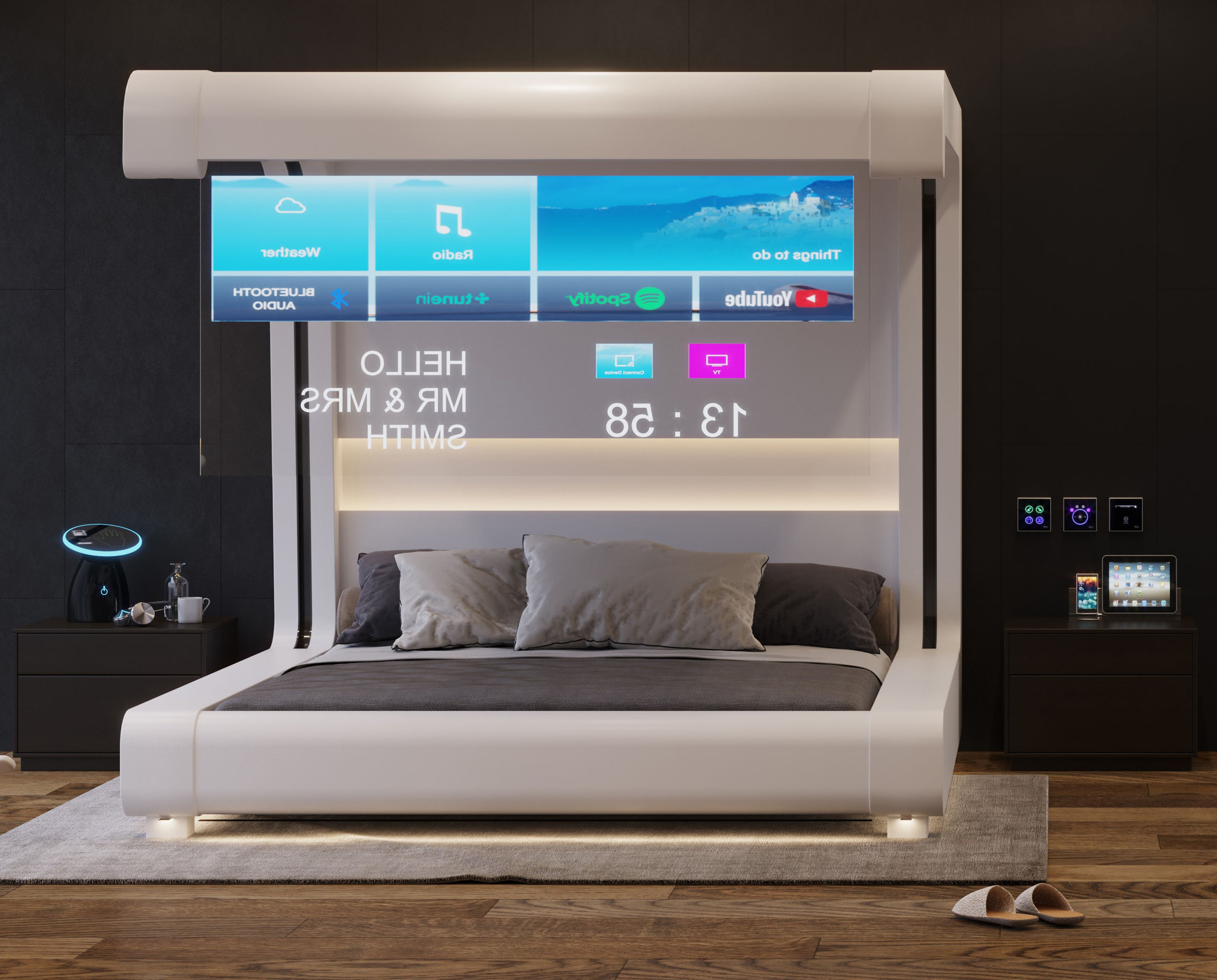 This is what hotel rooms could look like in the future