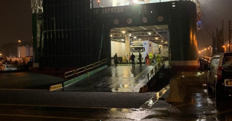 First UK food shipment cleared in Algeciras arrives by sea in Gibraltar - Vimarsana News