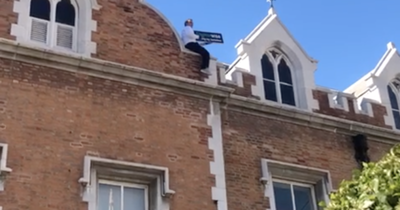 Convent reviews security after rooftop protest - Vimarsana News