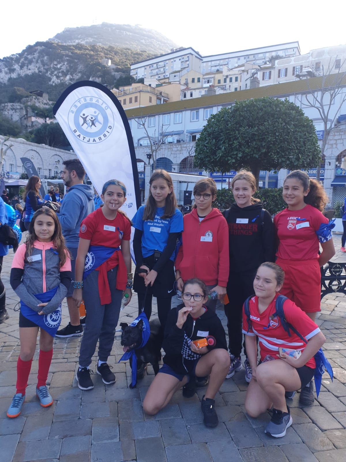 Diabetes Gibraltar holds charity walk for children with Type 1 Diabetes