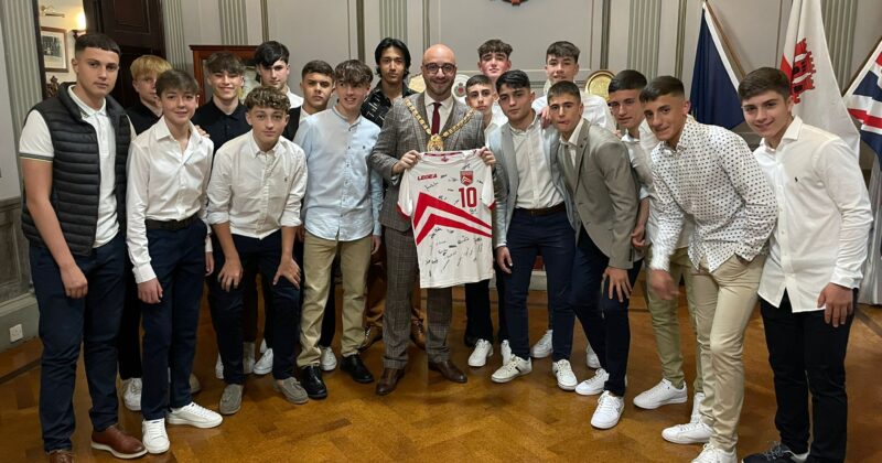 Mayor hosts reception for GFA's U16s after Malta win - Vimarsana News