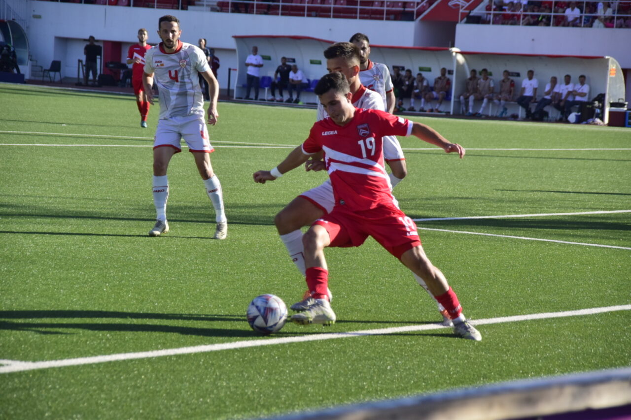 Gibraltar loses 20 against North Macedonia