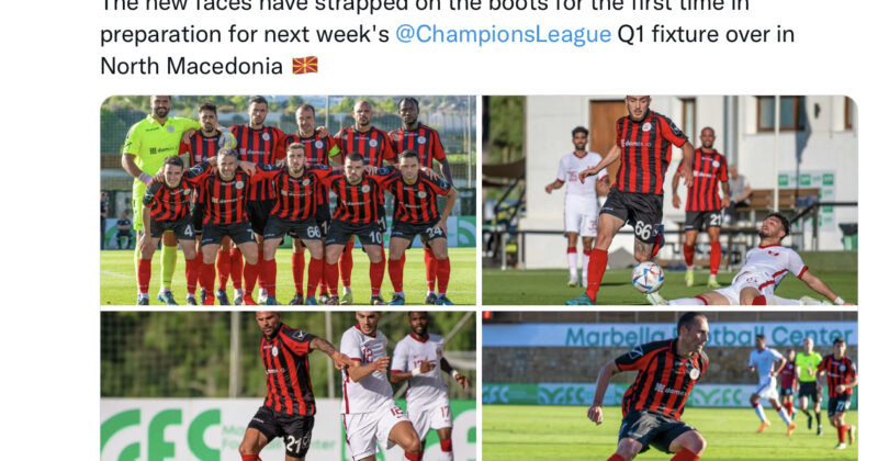 League champions kick start preseason ahead of Champions league playing Qatar and Kilmarnock - Vimarsana News