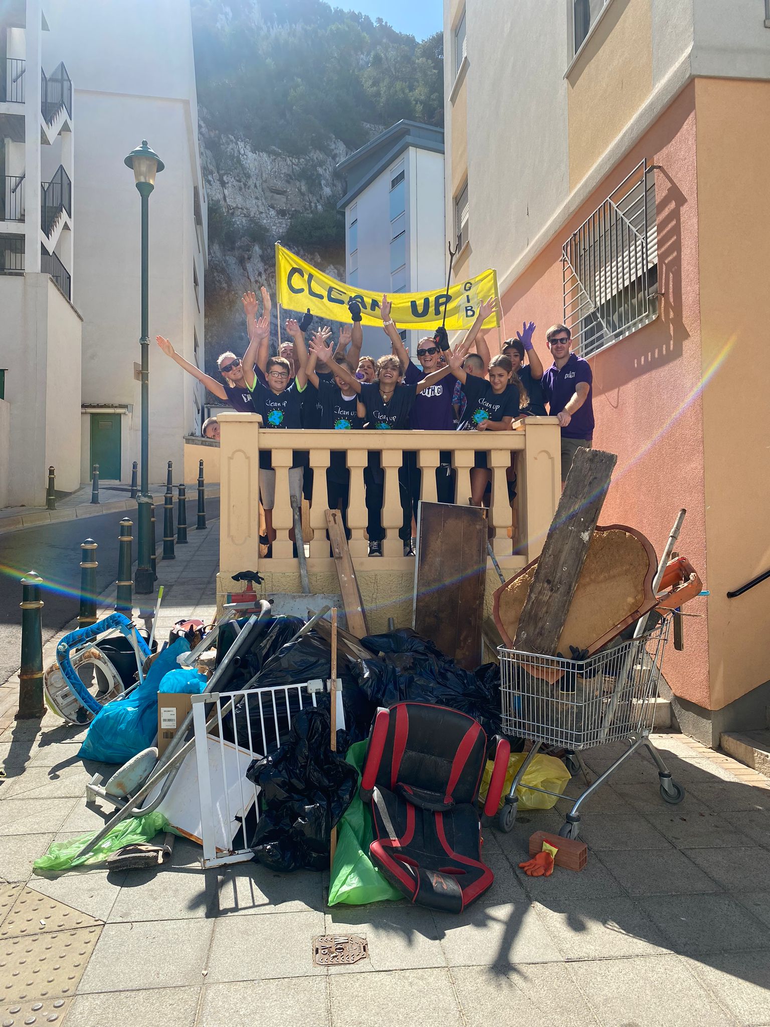 Close to 500 volunteers ‘Clean Up the World’ in Gibraltar