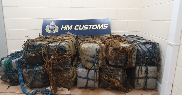 Customs seizes cocaine worth £30m in two operations at sea