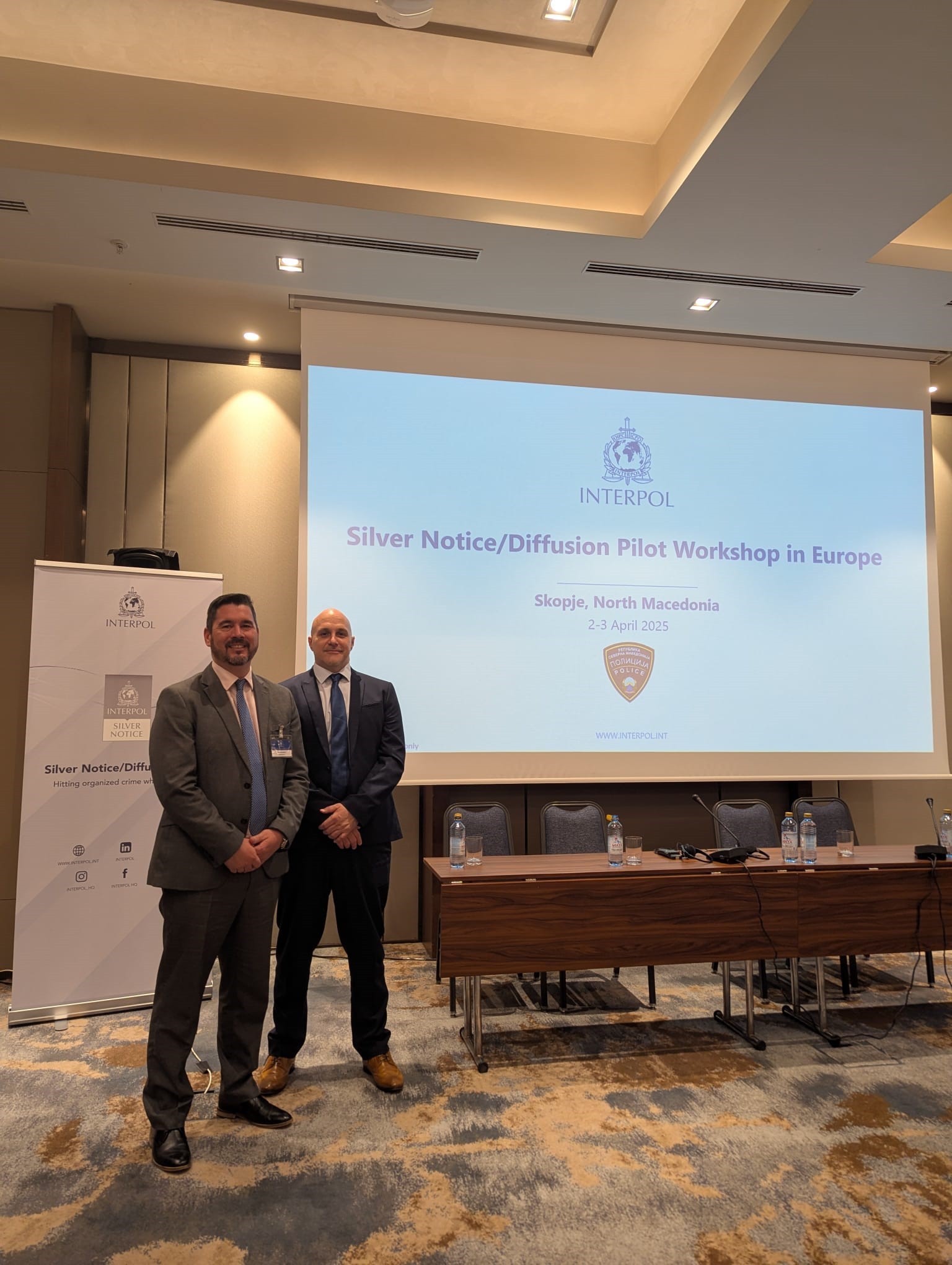 RGP officer attends Interpol workshop in Macedonia