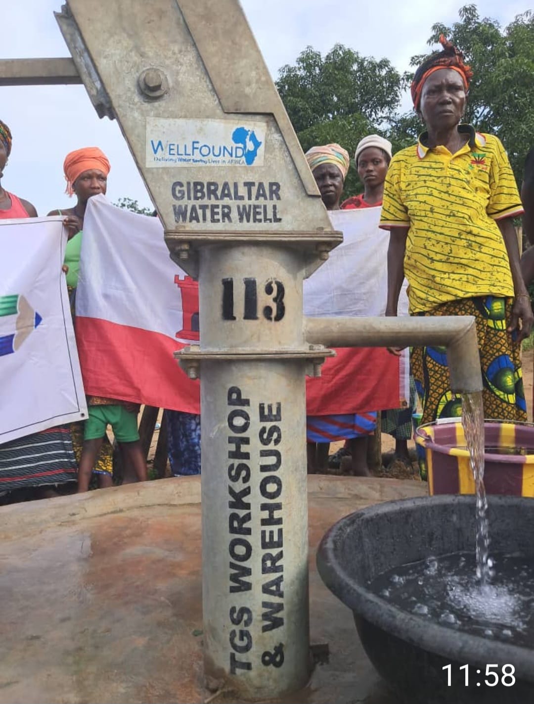 New water well delivered in Sierra Leone with support from Toyota ...
