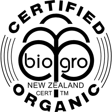 Biogro NZ Certification image