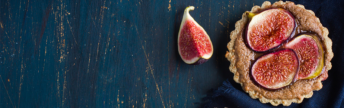 Fig and frangipane tart image