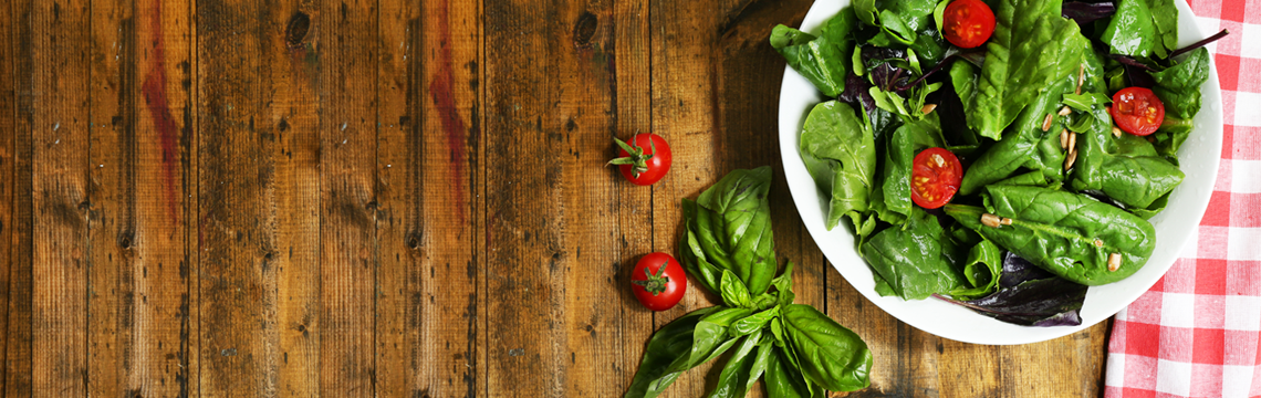 Summer tomato salad with fresh basil and bocconcini image