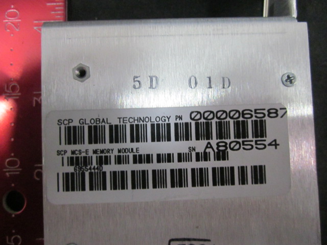 OEM Part SCP GLOBAL 00006587-00 MCS-E Memory Module VER1.23.6