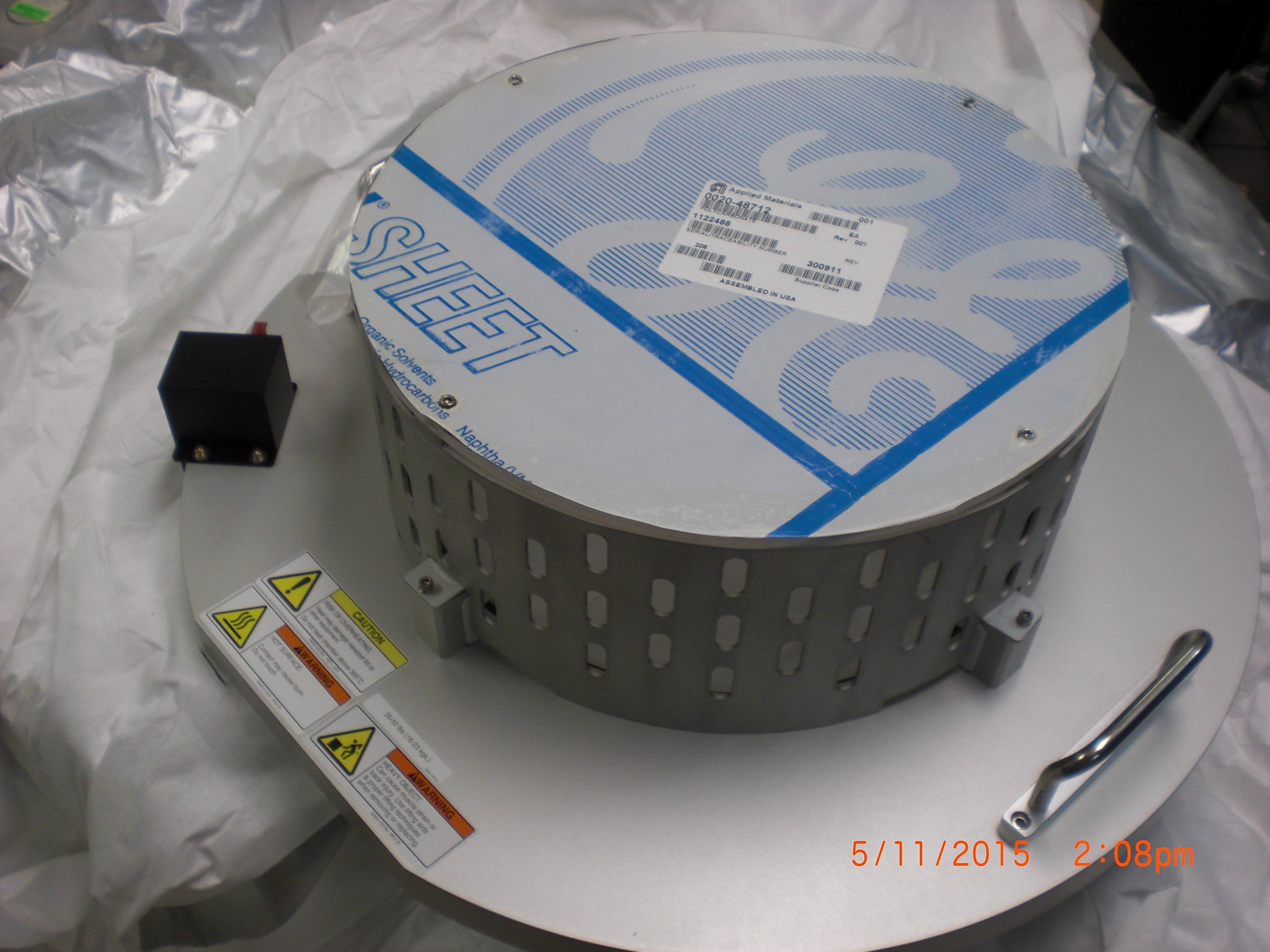 OEM Part (AMAT) 0010-24584 Viewport Lid Endura 2 PreClean Chamber