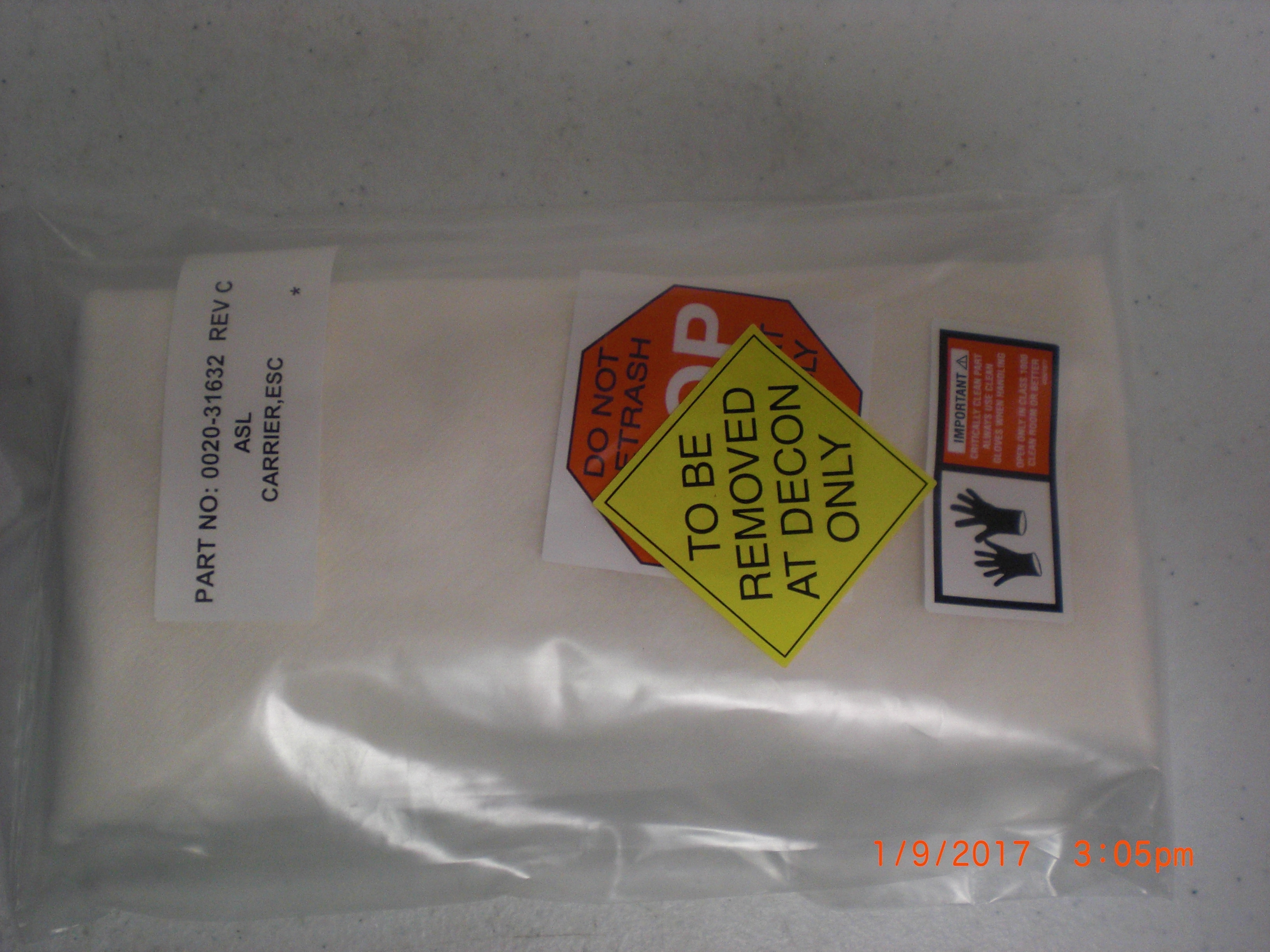 OEM Part Applied Materials (AMAT) 0020-31632 CARRIER, ESC