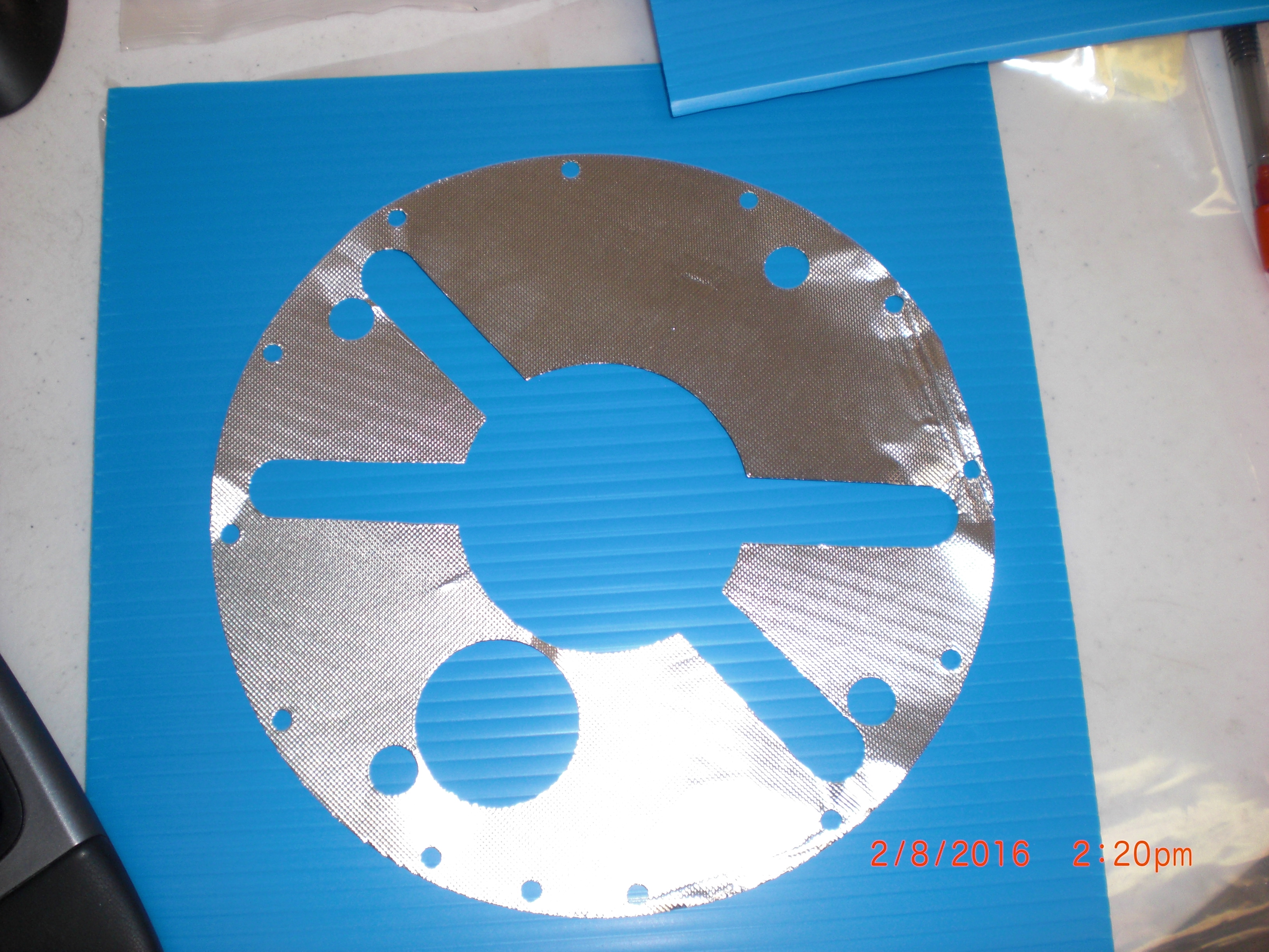 OEM Part  (AMAT) 0020-33166 SHEET, THERMAL TRANSFER-STD CATHODE