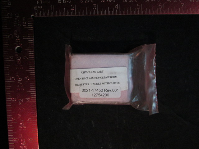 OEM Part (AMAT) 0021-17450 BLOCK, PRESSURE GAUGE, ANNL CHMBR 300MM
