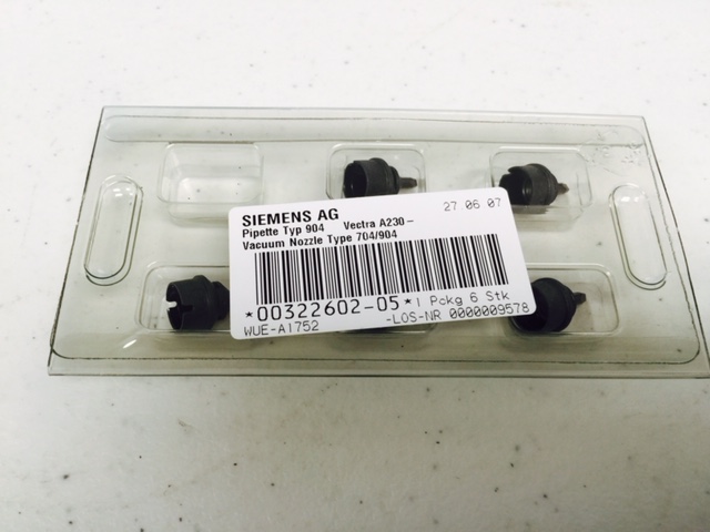 Hardware SIEMENS 00322602-05 VACUUM NOZZLE TYPE 704/904 (5 PKG)