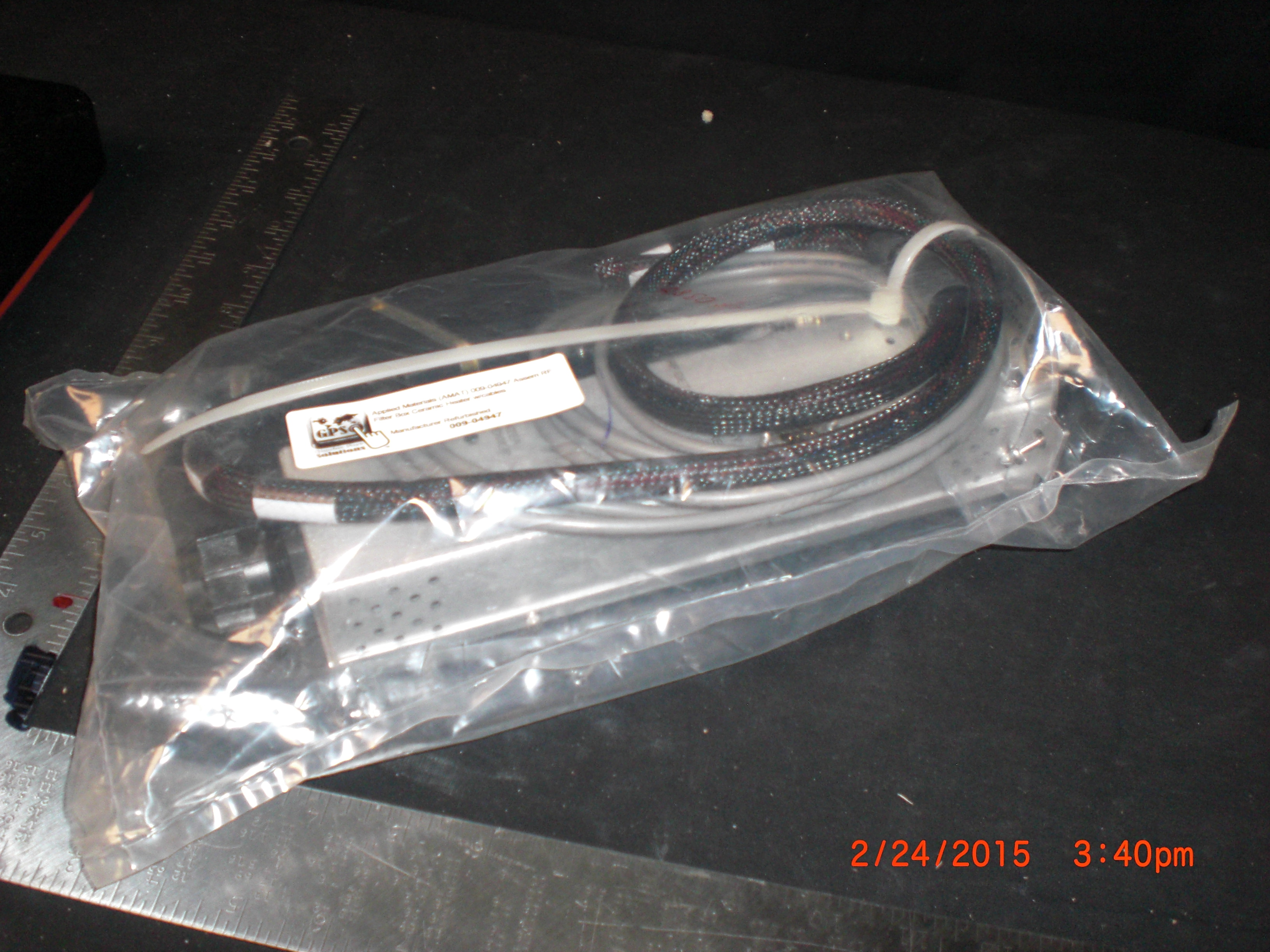 OEM Part Applied Materials (AMAT) 009-04947 Assembly RF Filter Box Ceramic Heater with cables
