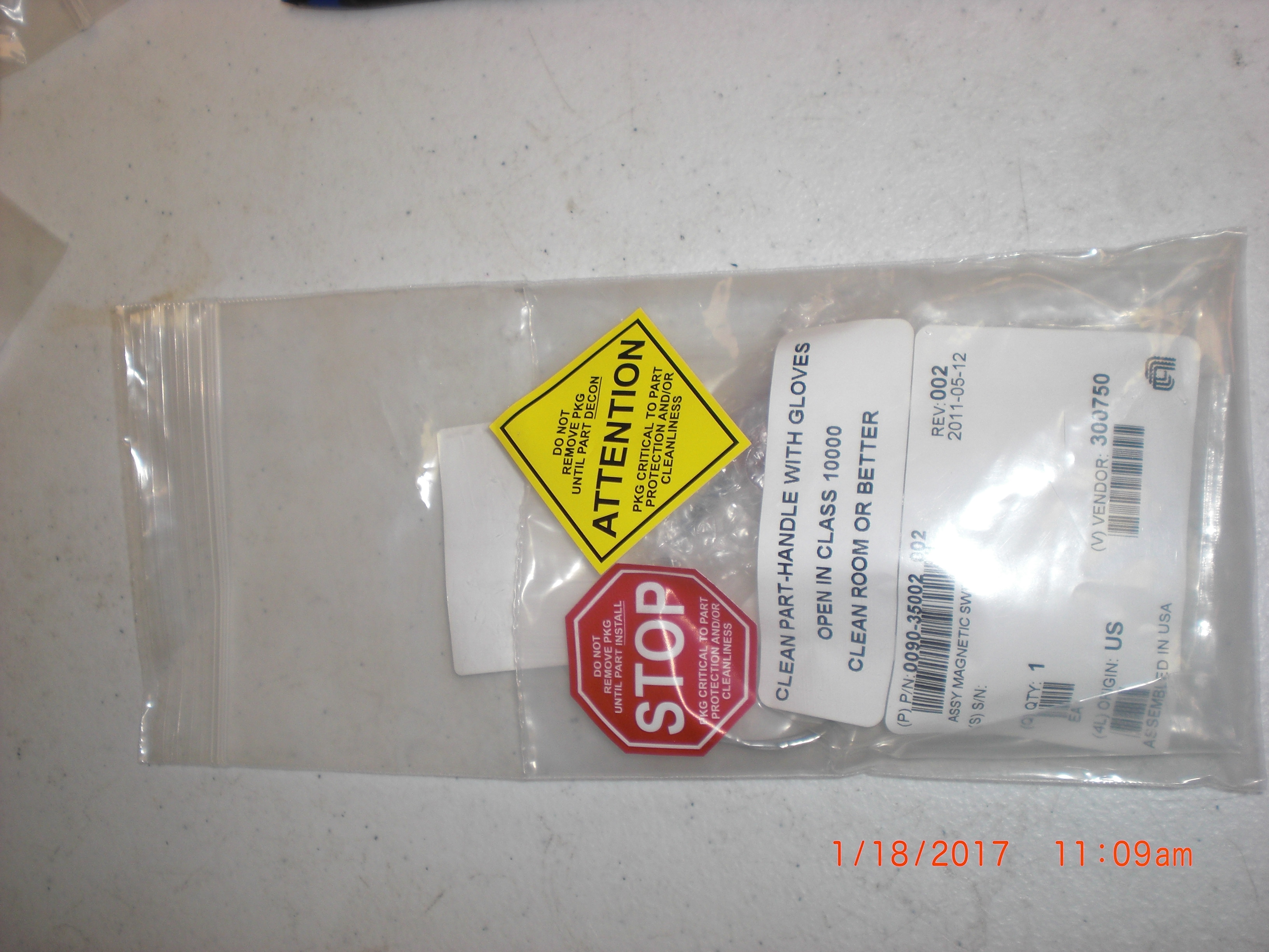 OEM Part Applied Materials (AMAT) 0090-35002 ASSY, MAGNETIC SWITCH