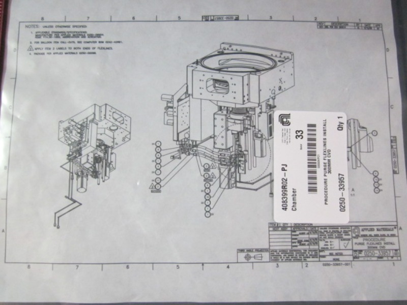 Kit (AMAT) 0242-42691 PURGE GAS FLEXLINE 300MM CVD