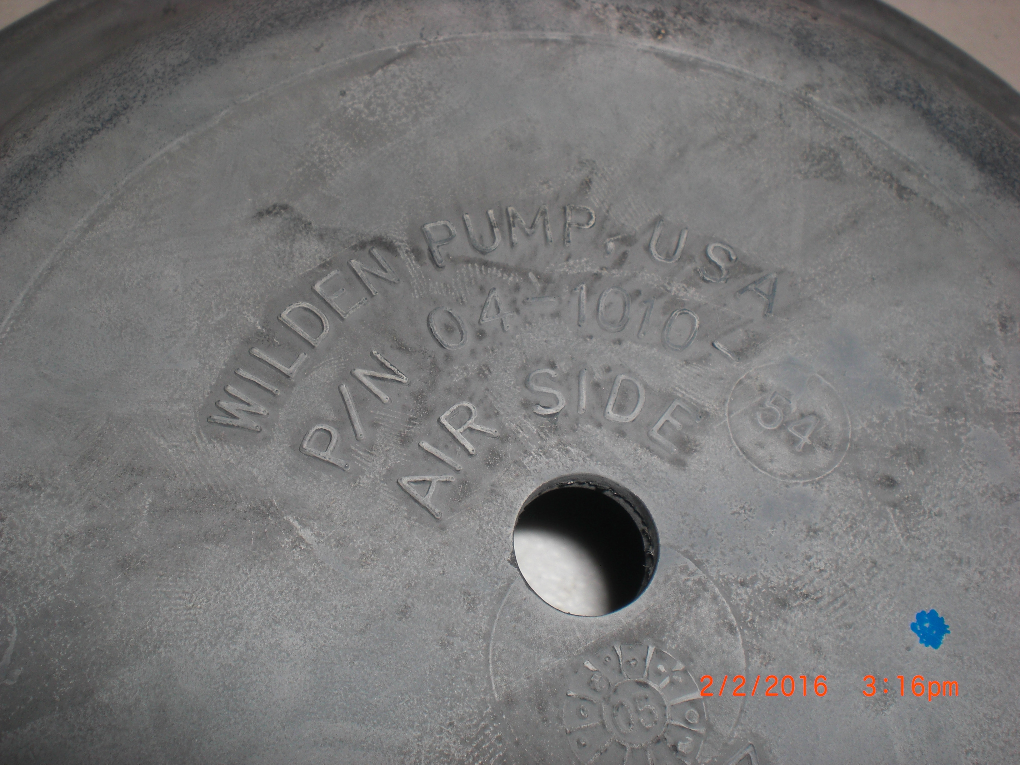 Pump WILDEN PUMP 04-1010-54 diaphragm EPDM  
