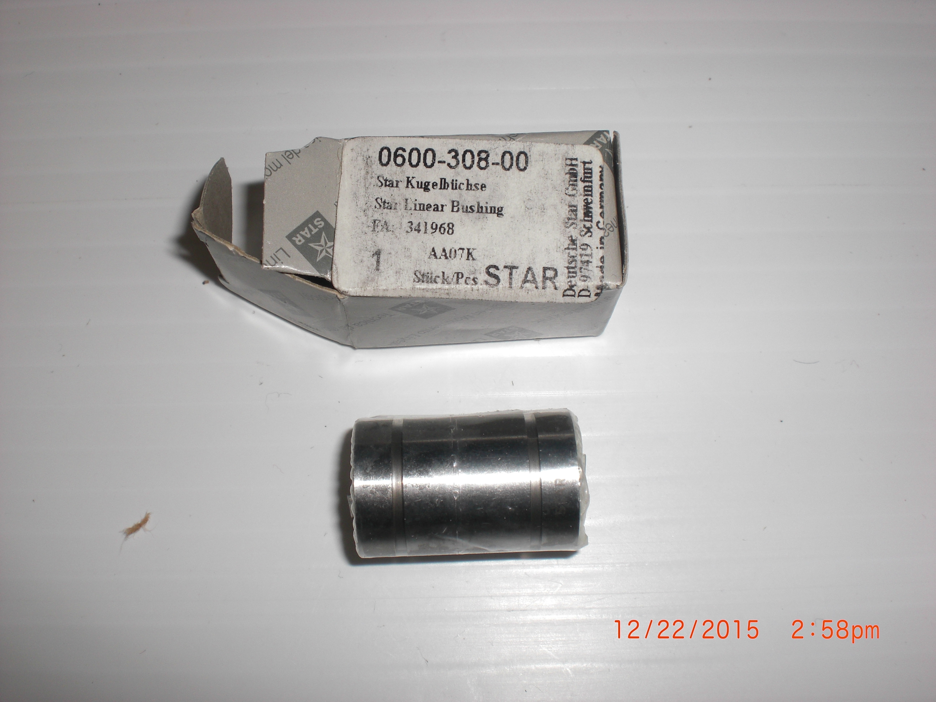 Bearing Linear STAR 0600-308-00 