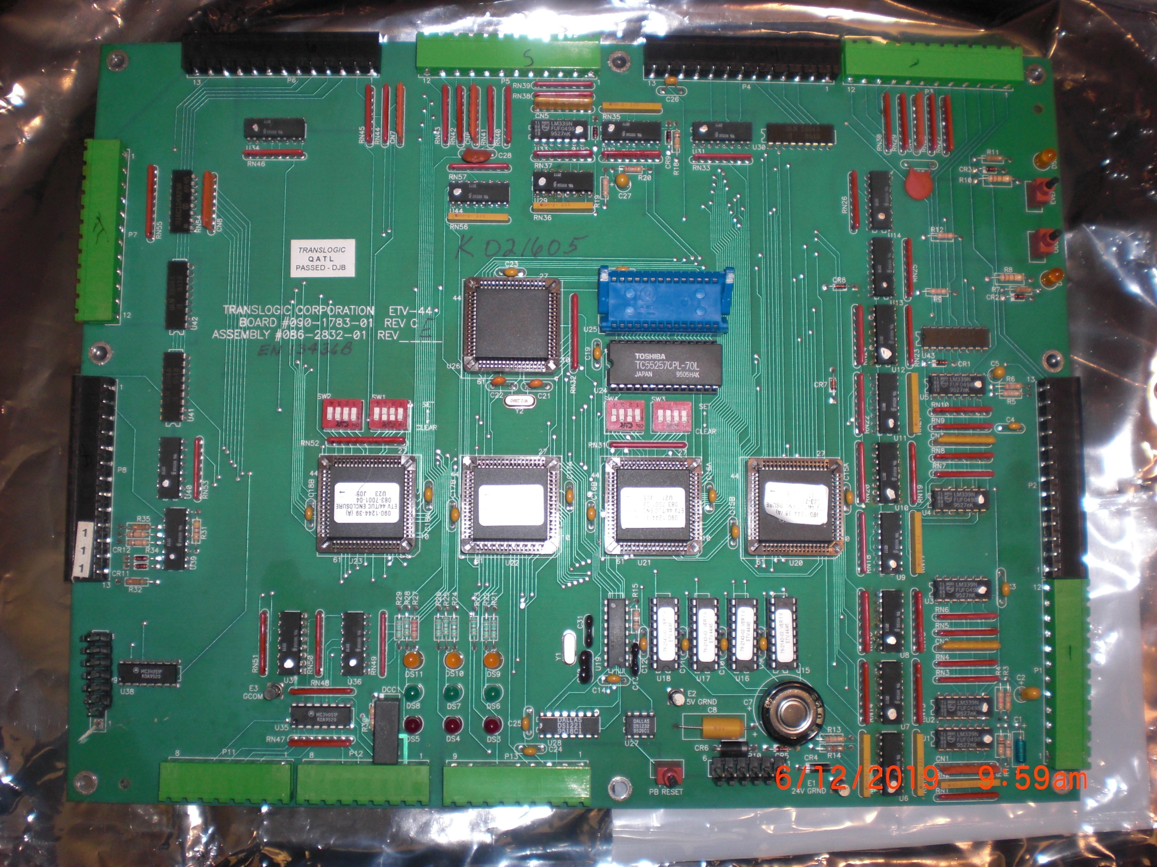 PCB TRANSLOGIC 086-2832-01 EVT-44