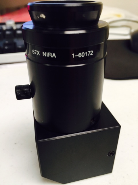 Lens NAVITAR 1-60172 (120.0280.1) 0.67X Non Inverting Right Angle Adapter (new)