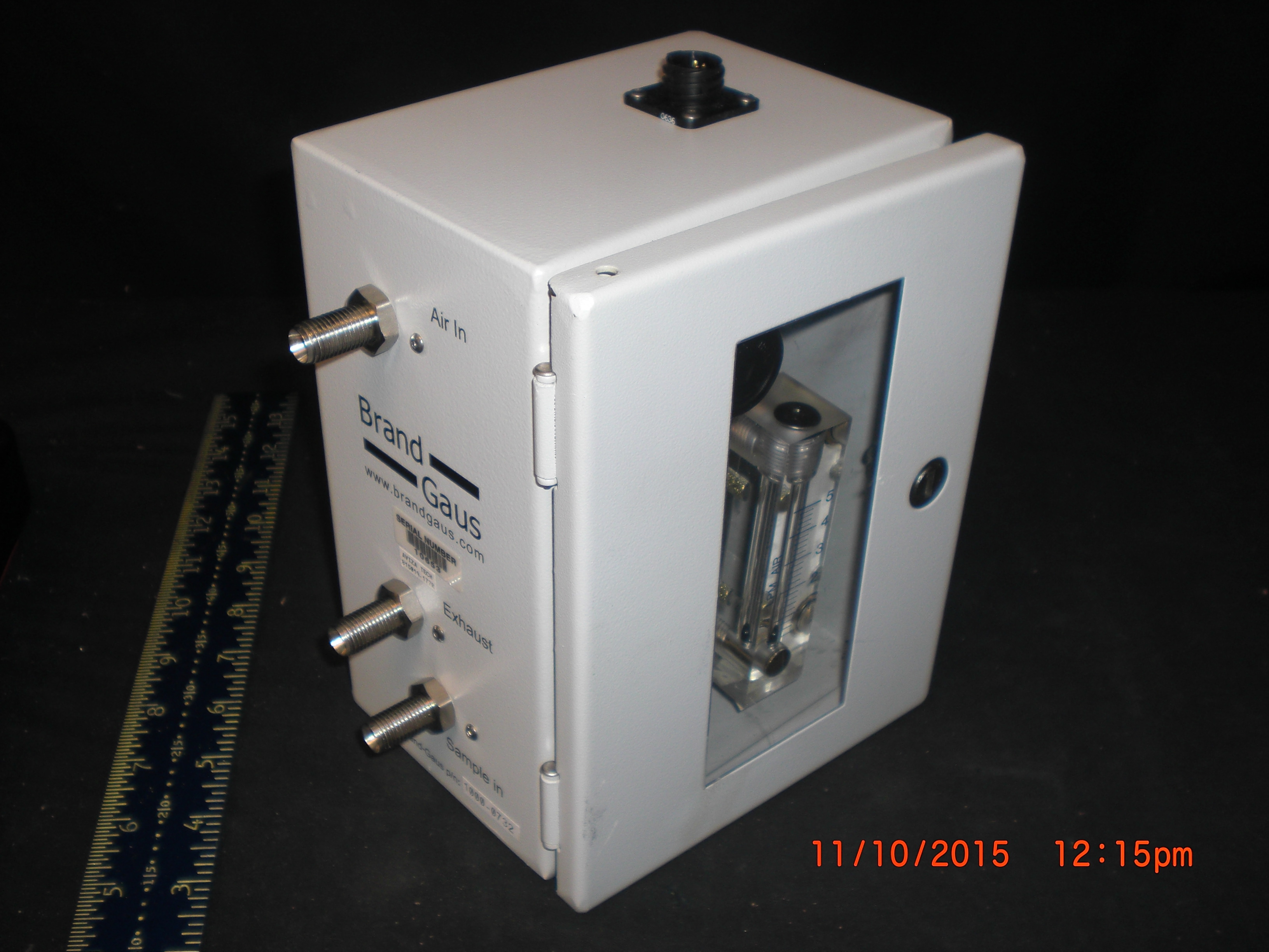 Instrument ANALYZER,O2, HIGH RESOLUTION, 0-125PPM, BRAND GAUS 1000-0732 
