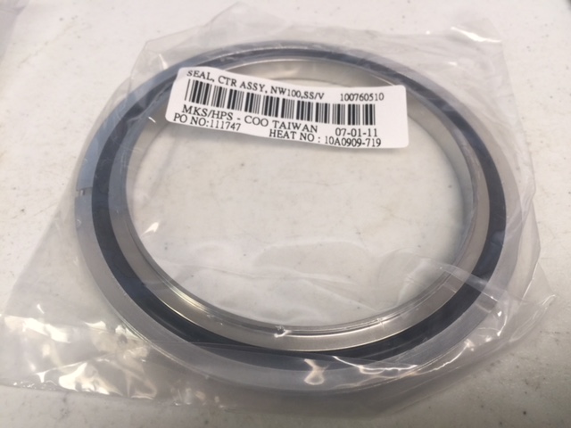 Seal MKS  100760510 Centering Ring, Assembly, NW100, SS/V