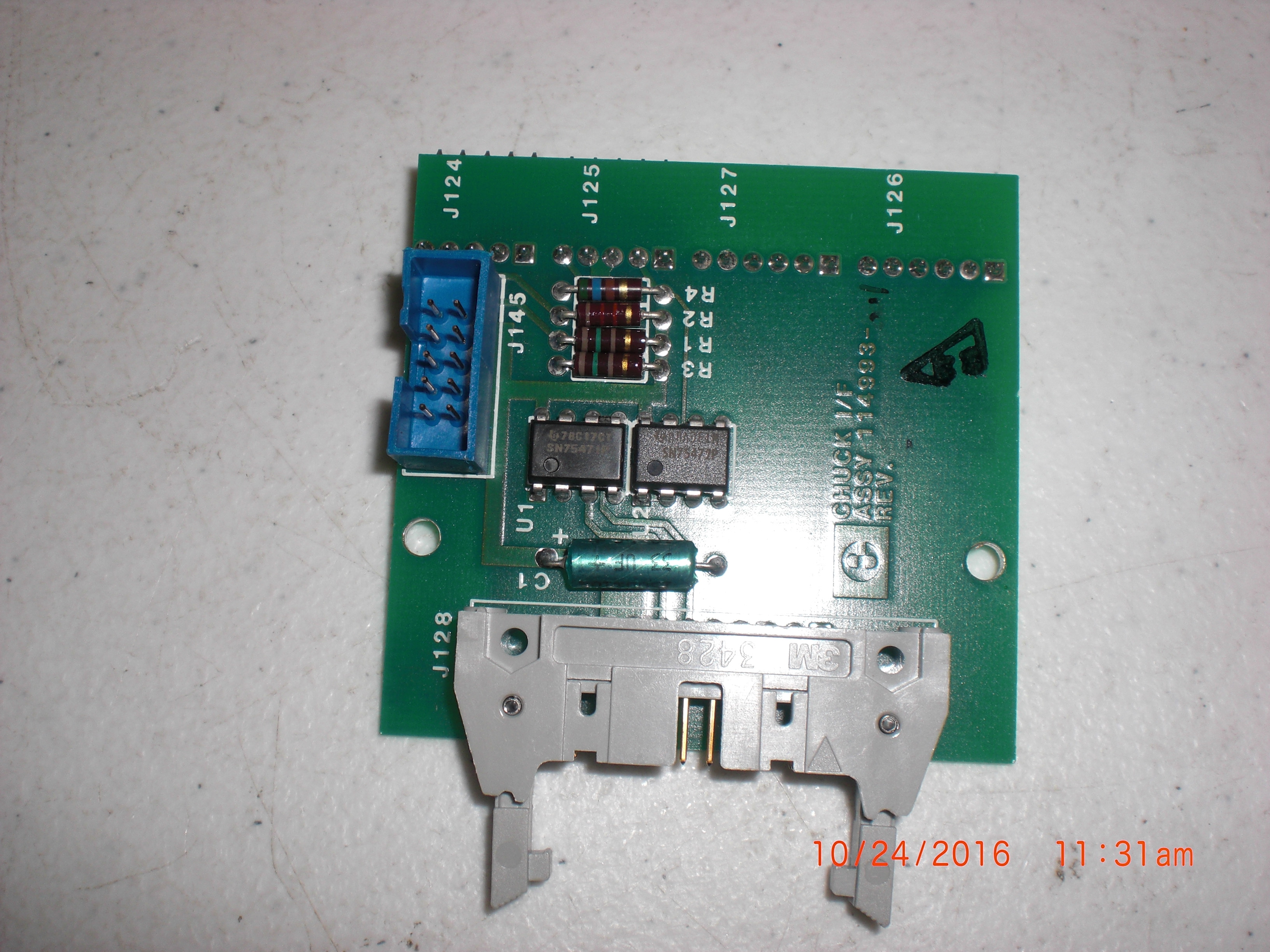 OEM Part ELECTROGLAS 114993-001 PCB Chuck Interface