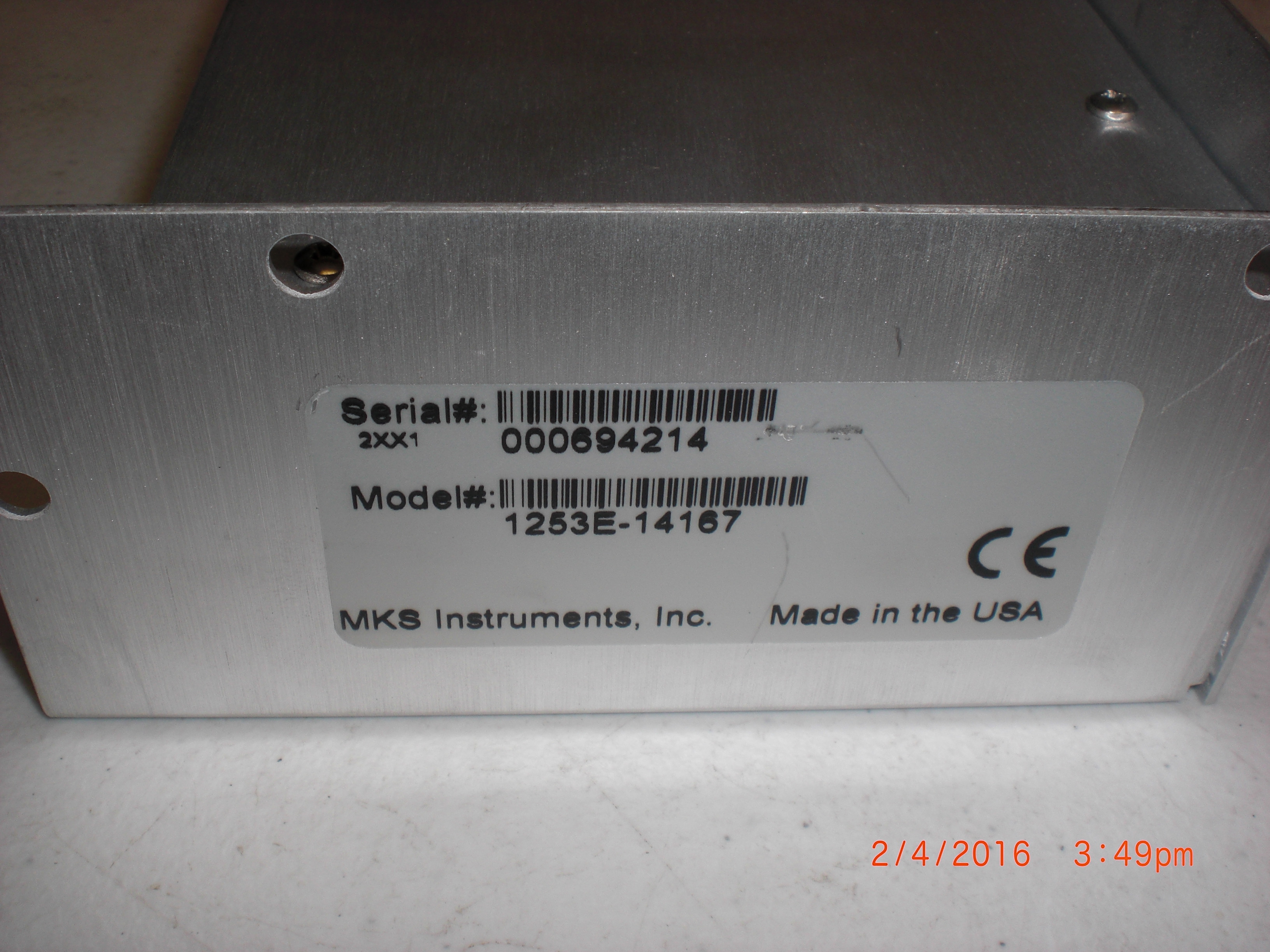 Controller MKS  1253E-14167 Throttle Valve Controller