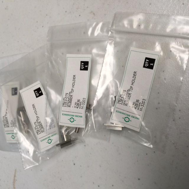 Hardware RUBBER TIP HOLDER (4 PKG) MICRO MECHANICS 12E3-075 