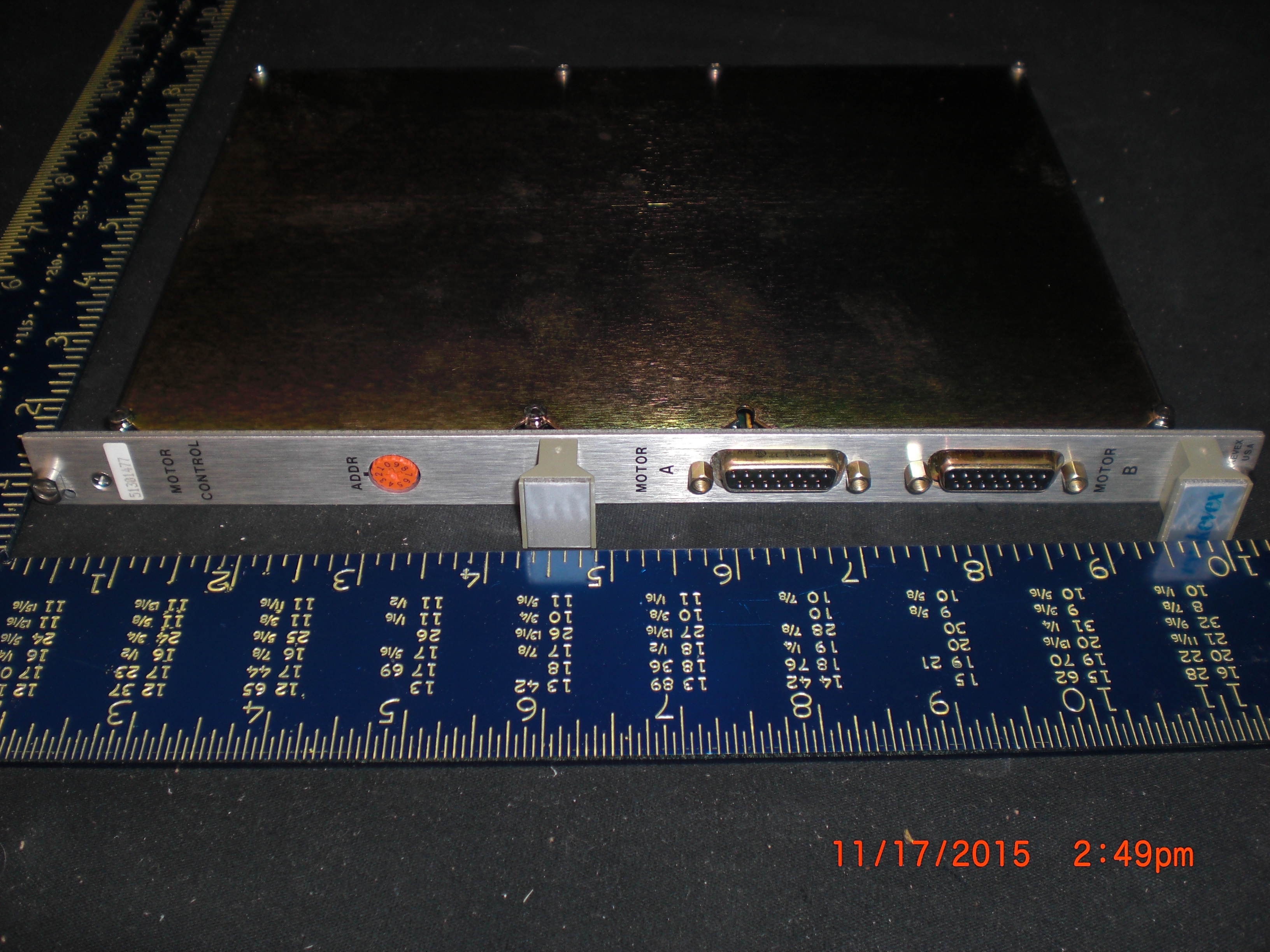 PCB Motor Control VME Module Kevex 130043-02 