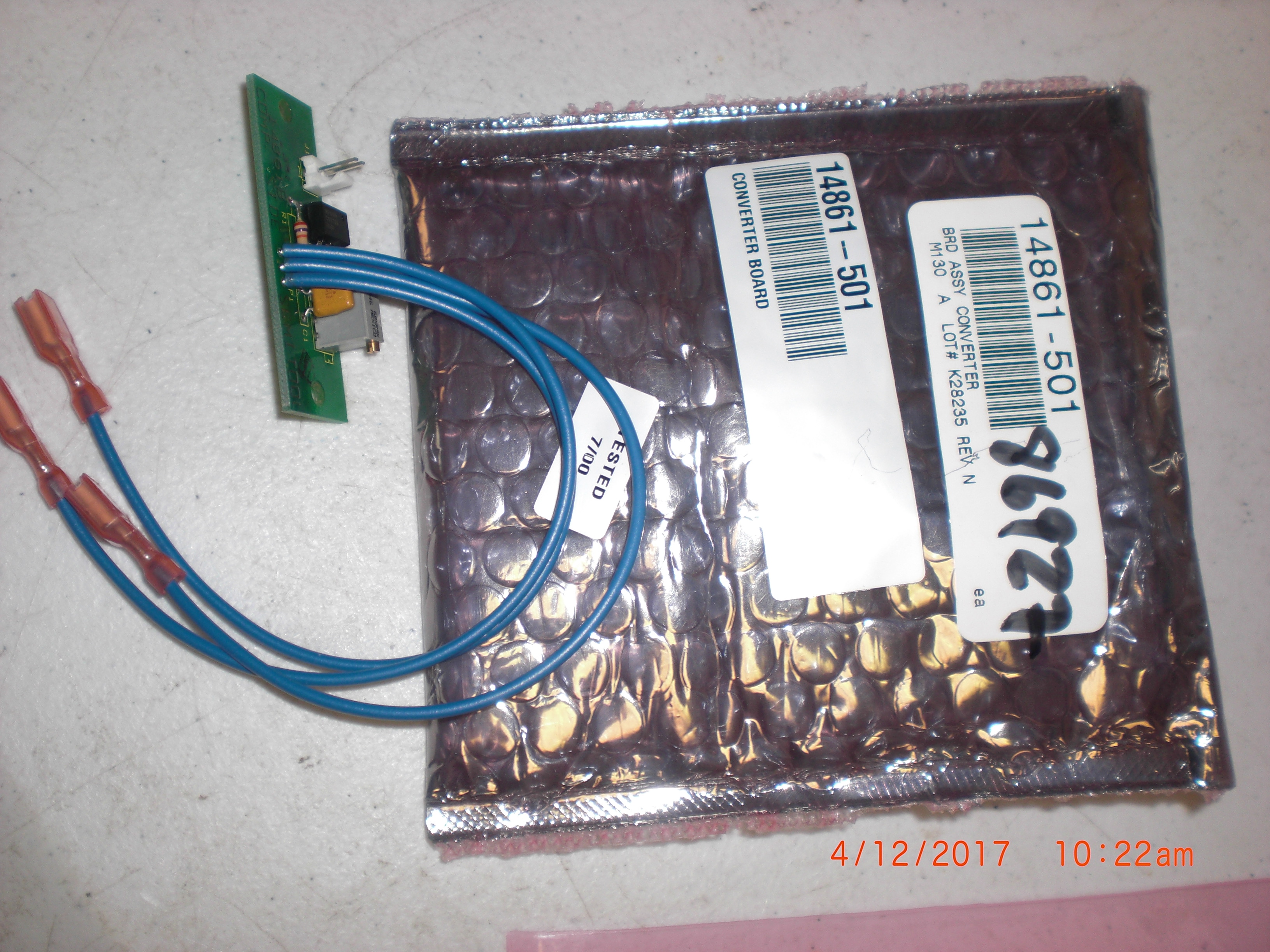OEM Part SEMITOOL  14861-501 BRD ASSY CONVERTER