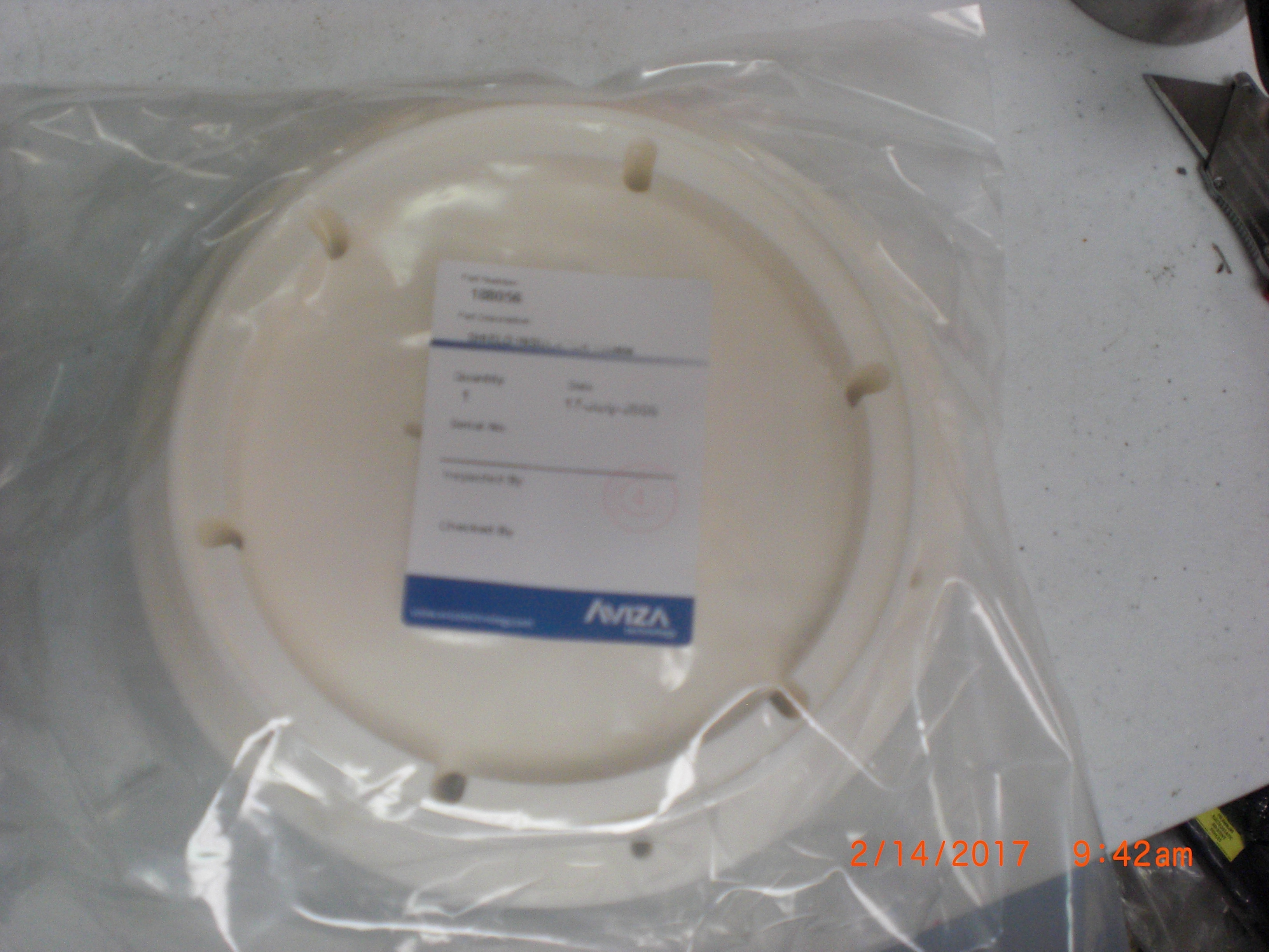 OEM Part AVIZA TECHNOLOGY 188056 Shield Insulator 150mm