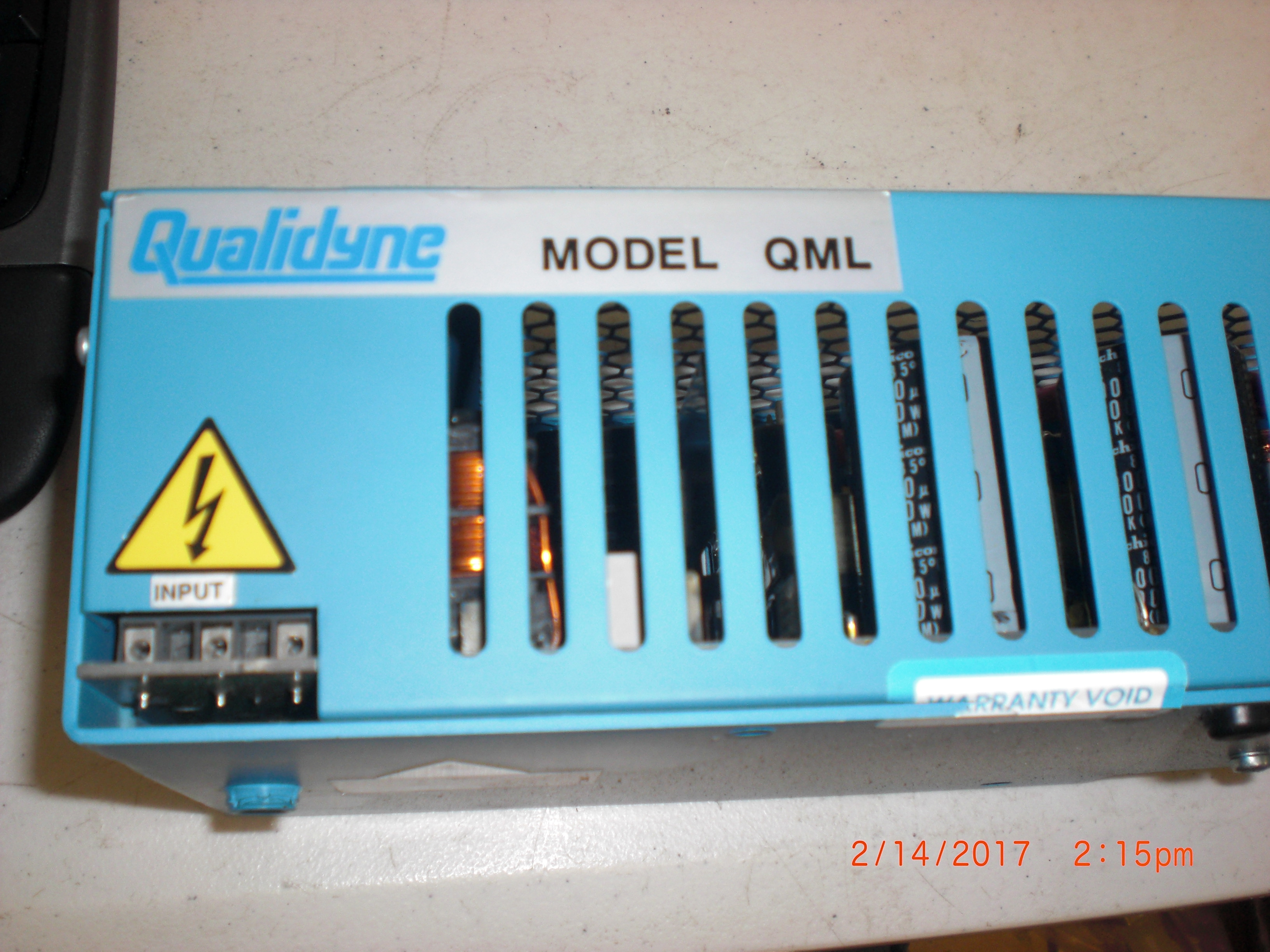 Power Supply  Qualidyne 189104ML3AAA0A-438 QML300-081 