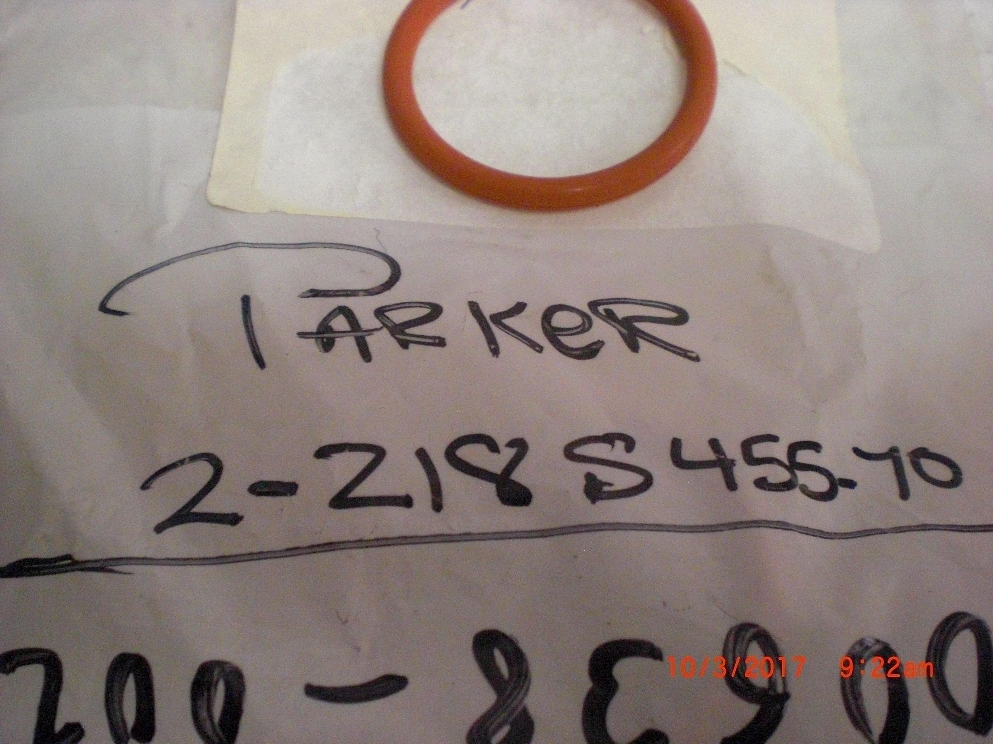 ORing PARKER SEALS 2218S455 Compound S45570 1 1/4x 1 1/2x 1/8 in eBay