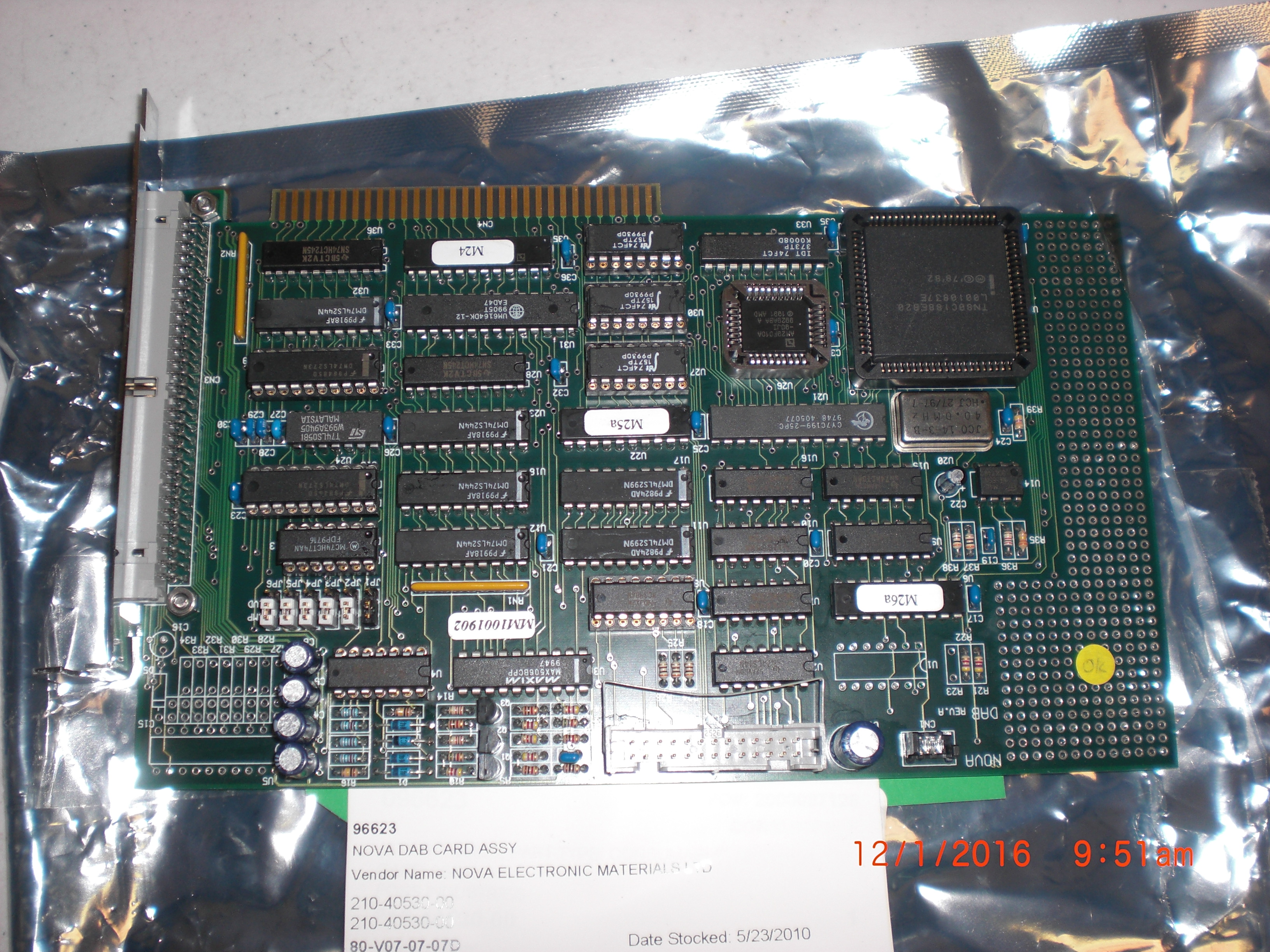 PCB  DAB Card Assy Nova 210-40530-00 PCB  