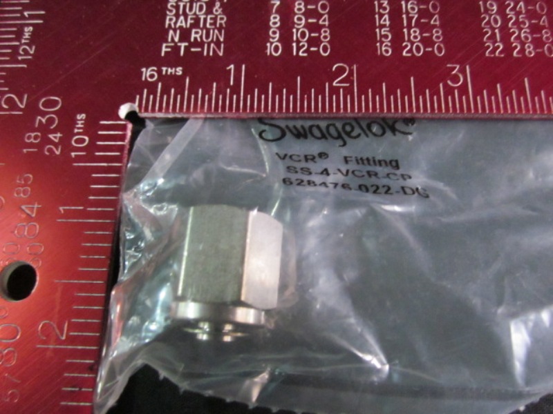 Fitting Swagelok SS-4-VCR-CP FTG,CAP,1/4VCR Novellus 22-00300-00 