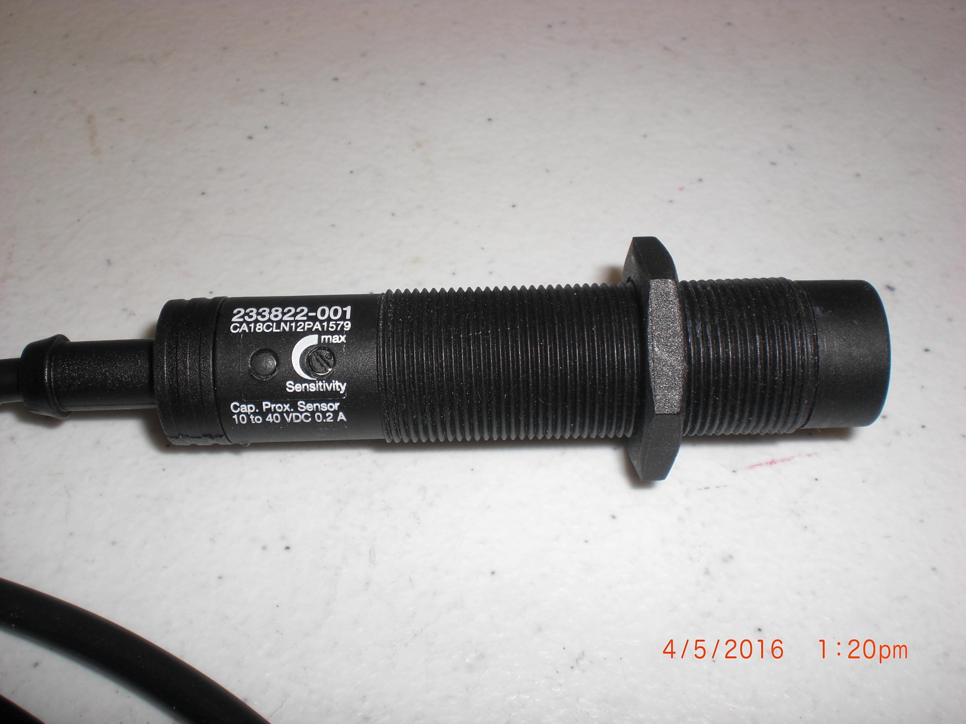 Sensor ROHM 233822-001 Capacitance Proximity 10-40VDC 0.2A