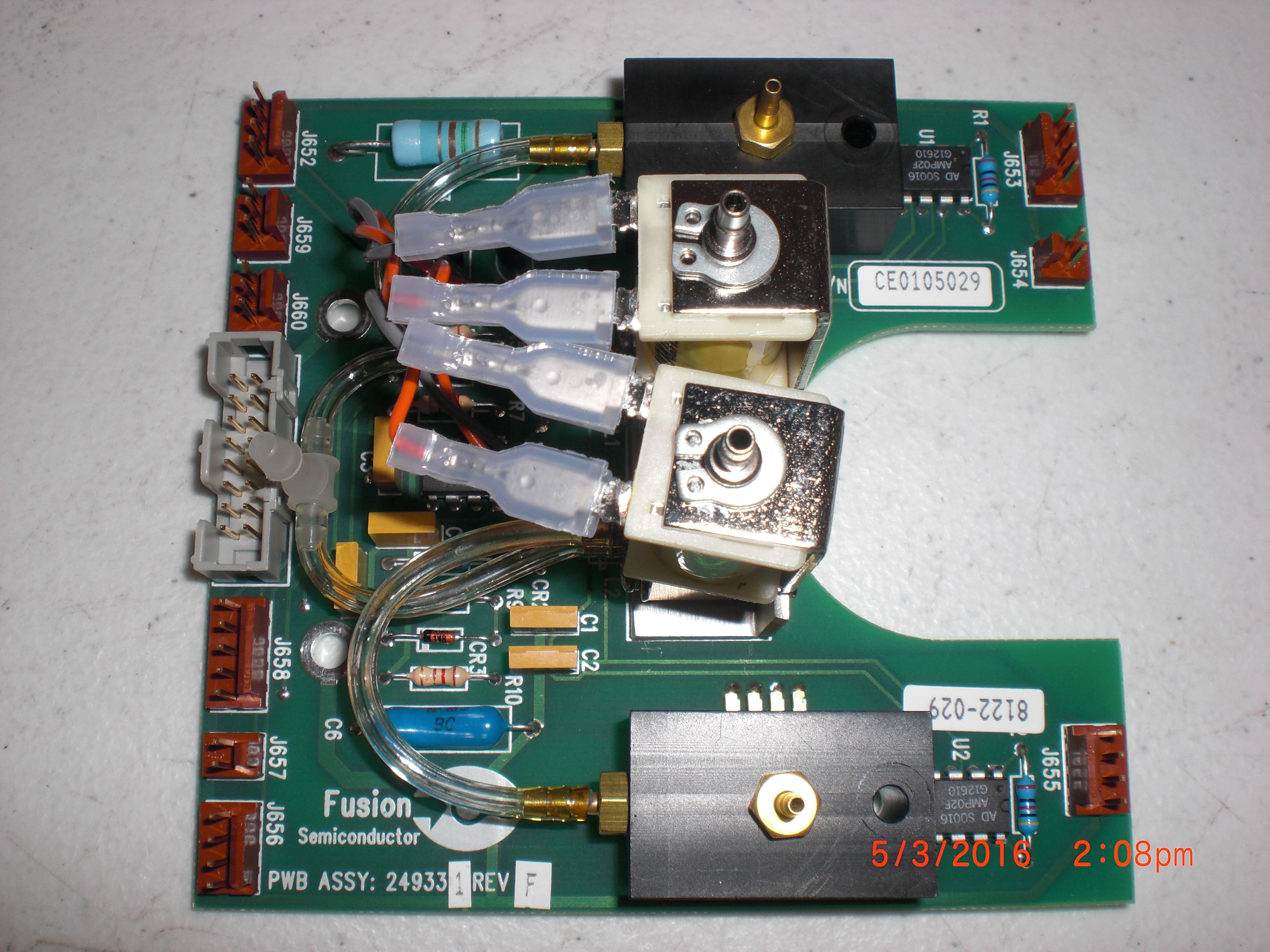 OEM Part FUSION / Axcelis 249331 PWB Assy 2 head wafer PWD