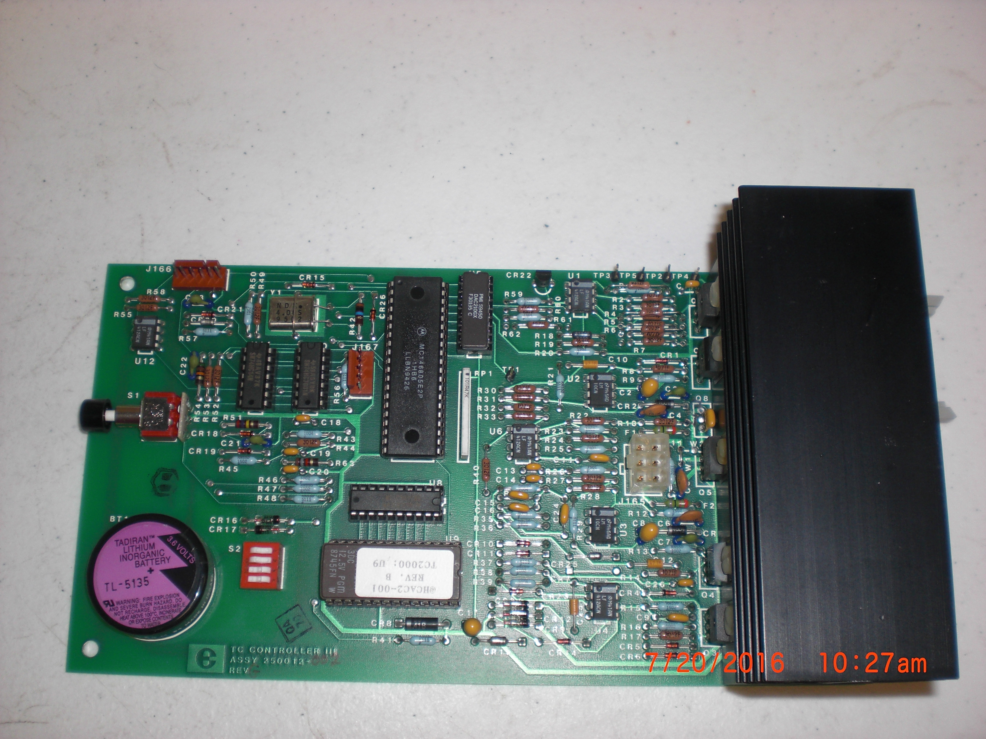 Heater ELECTROGLAS 250012-002  TC Controller III