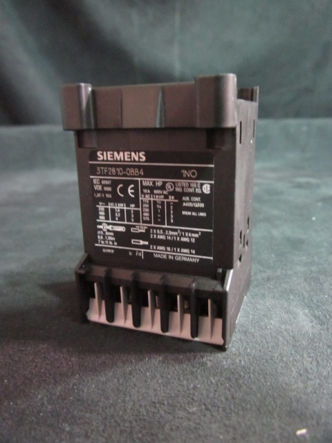 Electrical CONTACTOR SIEMENS 3TF2810-0BB4