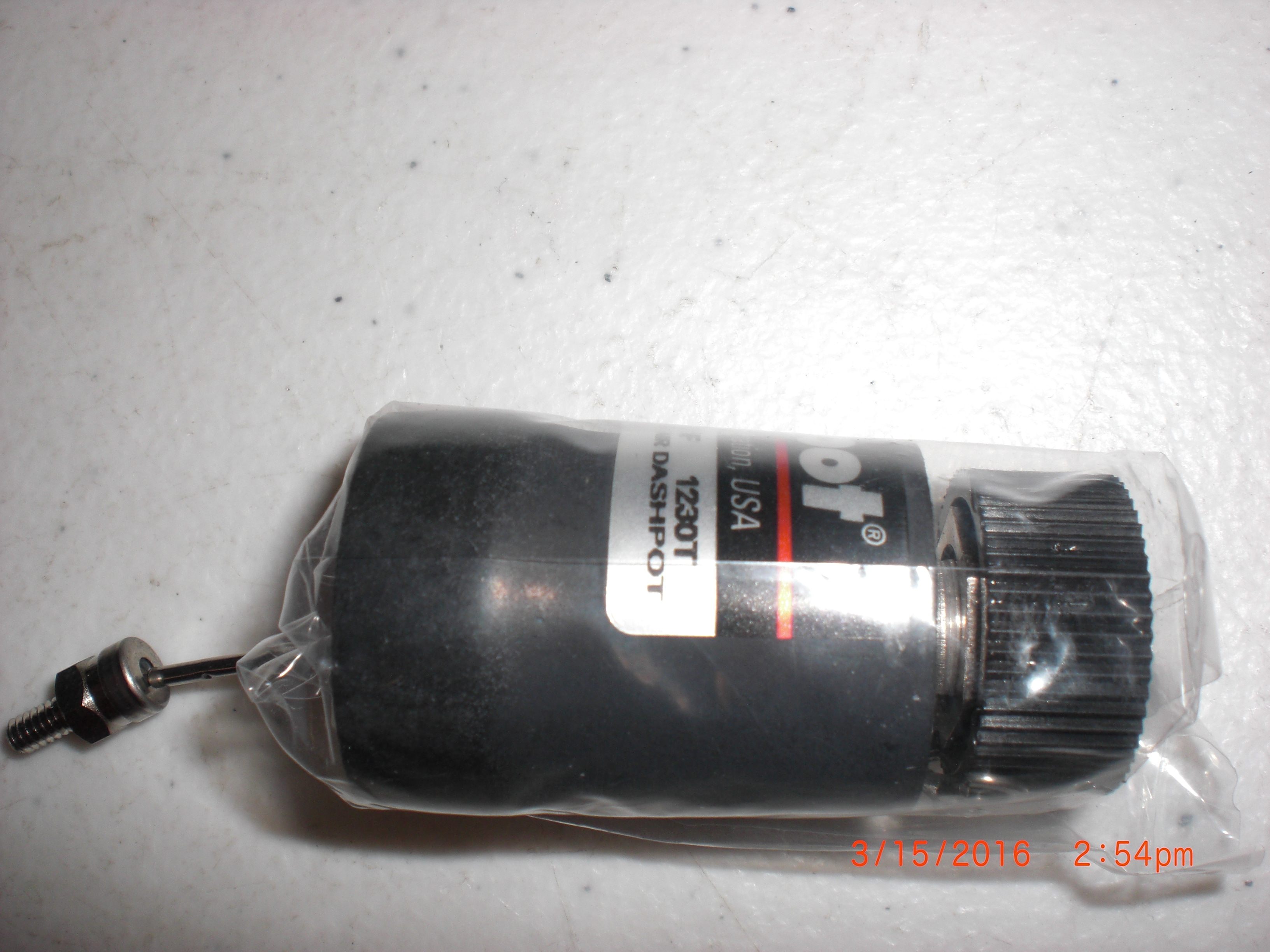 Regulator AIRPOT 2KS160C0.5NF Precision Dashpot