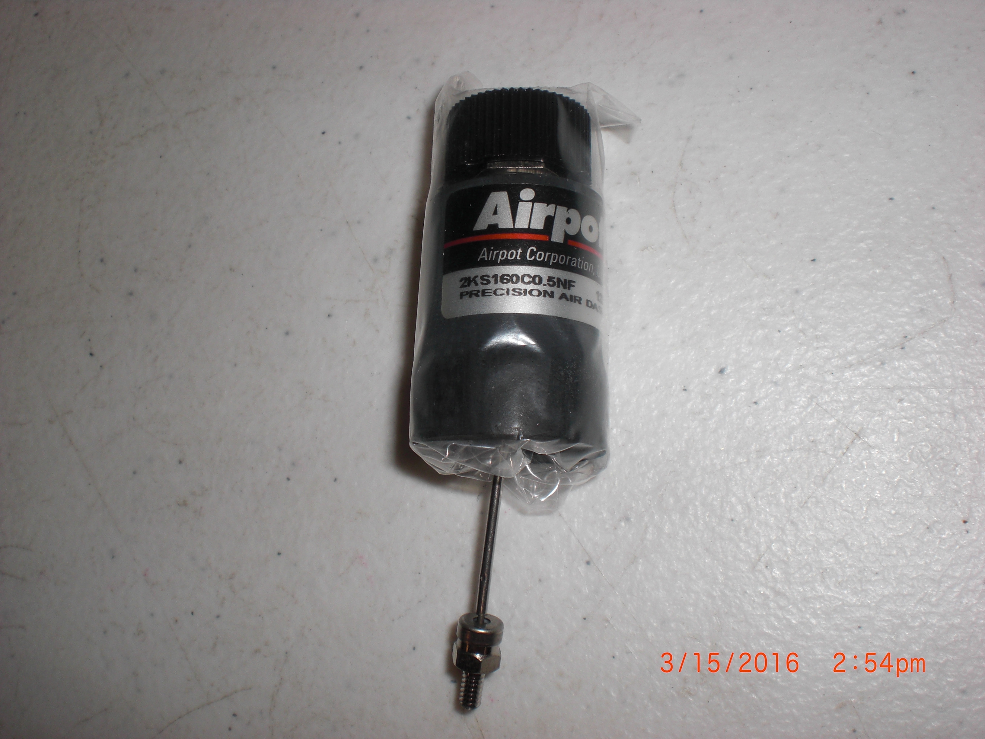 Regulator AIRPOT 2KS160C0.5NF Precision Dashpot