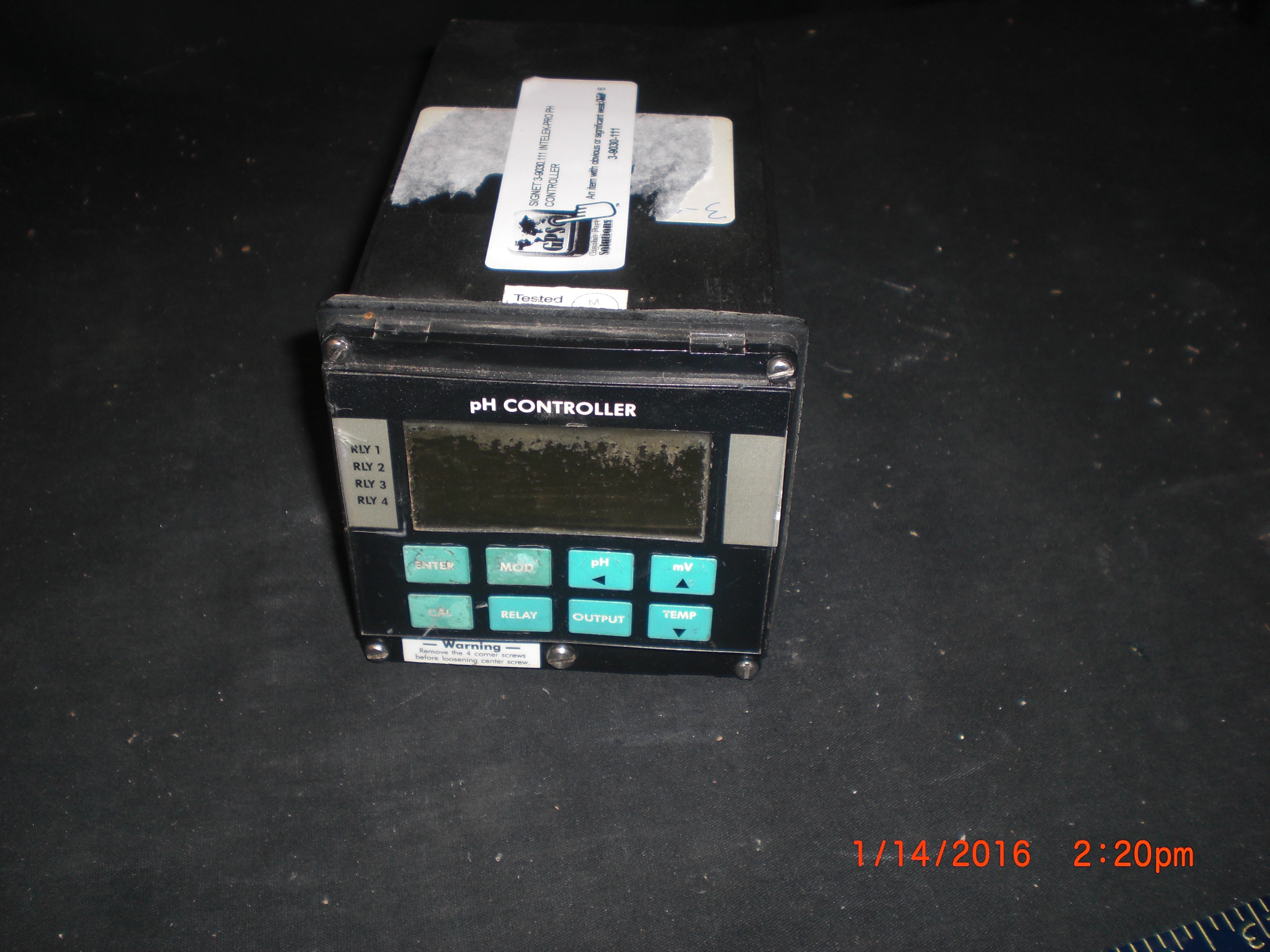Instrument Intelek-Pro pH Controller SIGNET 3-9030.111
