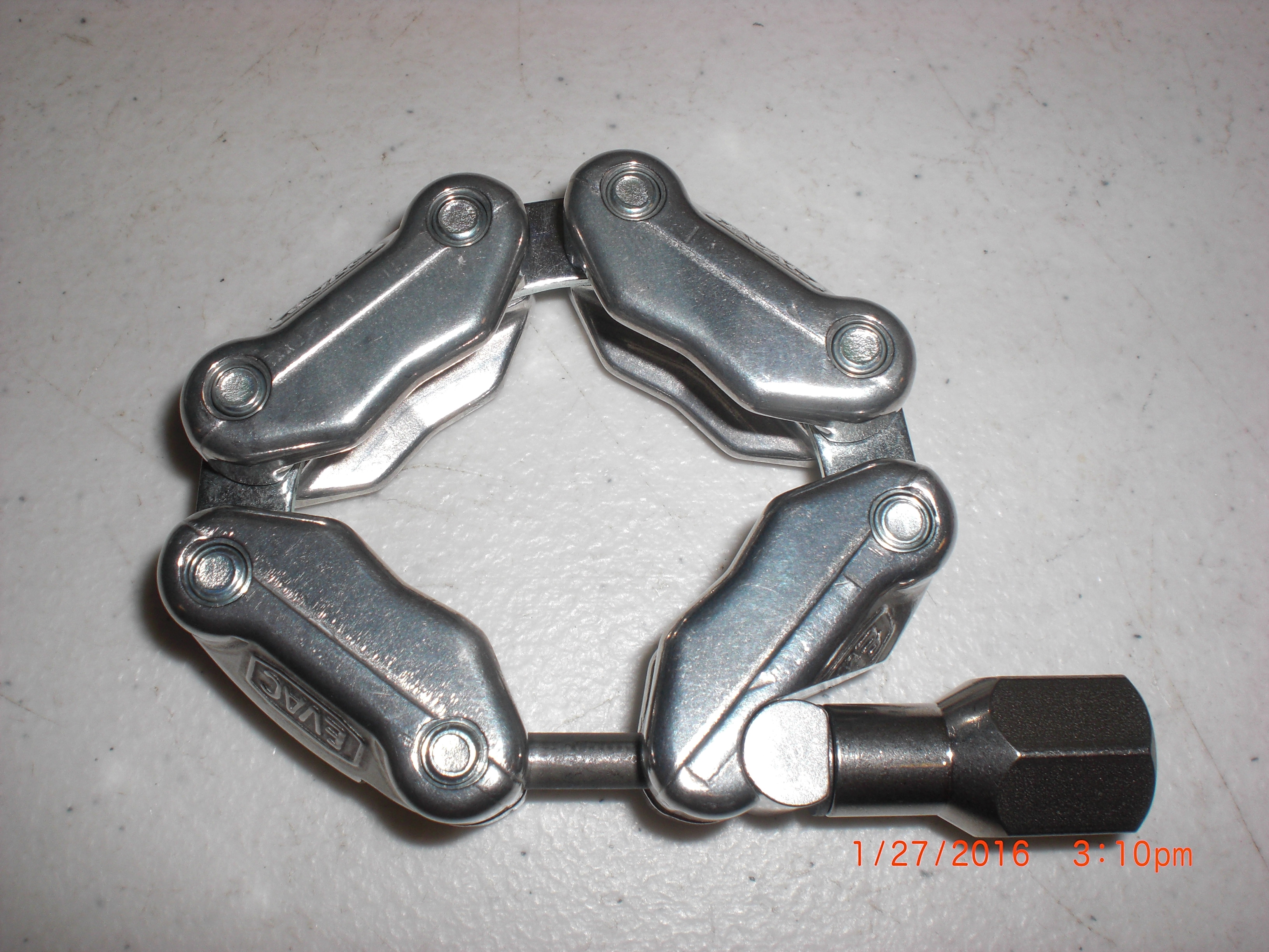 Clamp EVAC 30.151.225 NW/KF 20/25 chain clamp 